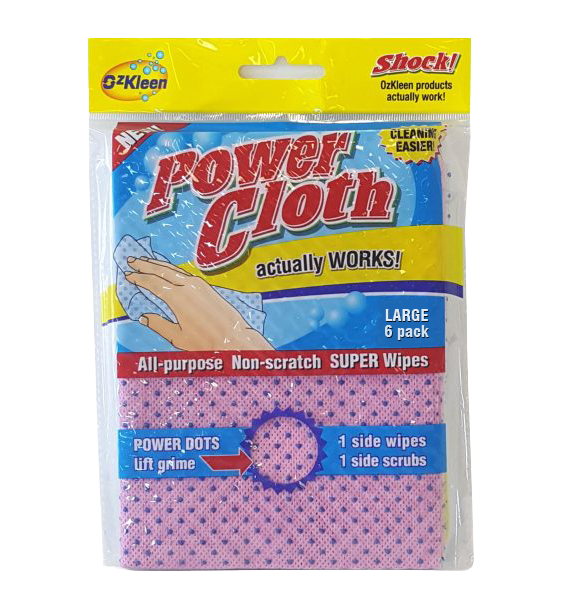 Power Cloth 3PK-6PK