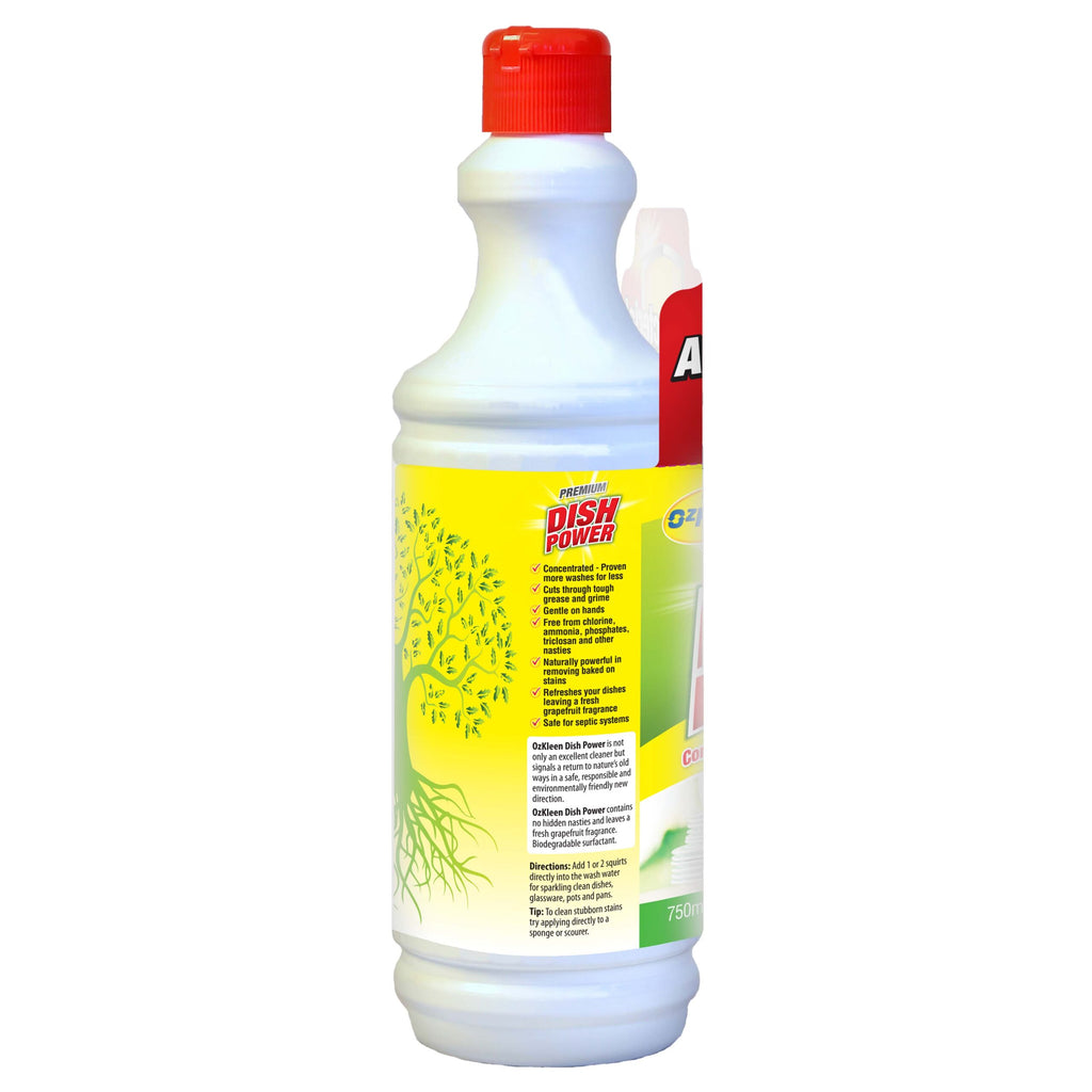 dishwashing liquid side view