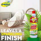 dishwashing liquid cleaning dishes ozkleen dish power