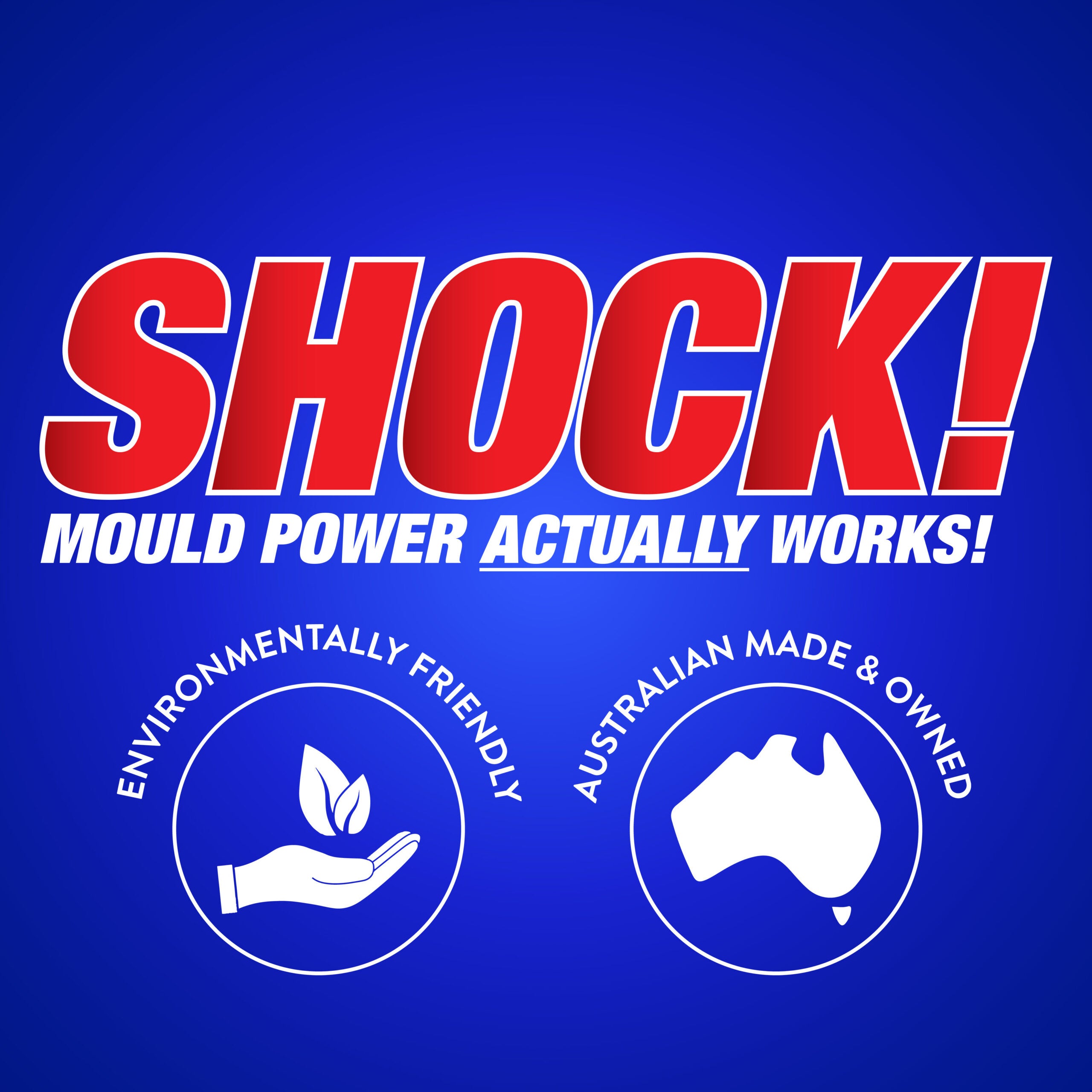 ozkleen banner with text and icons for website