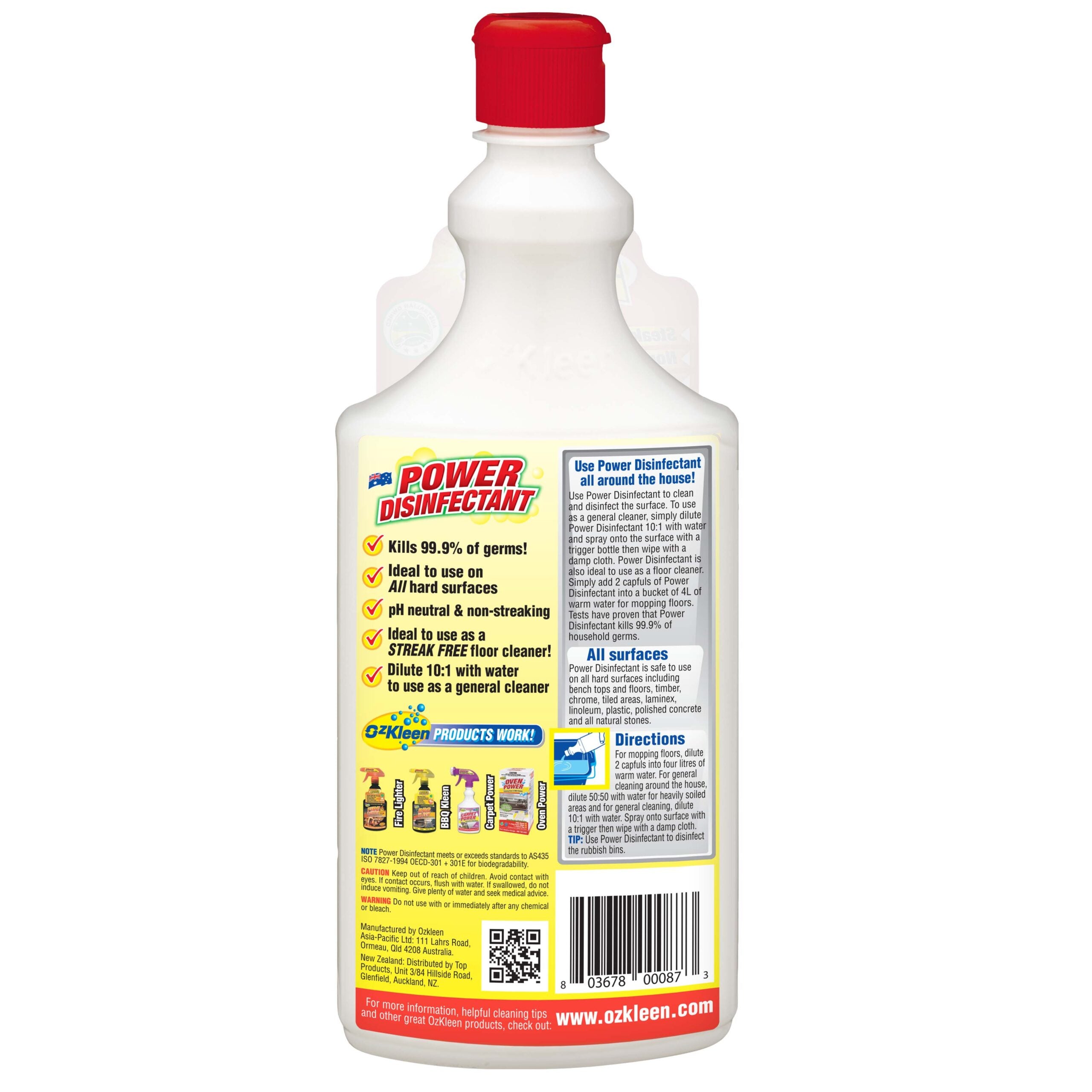 Power Disinfectant 750ml