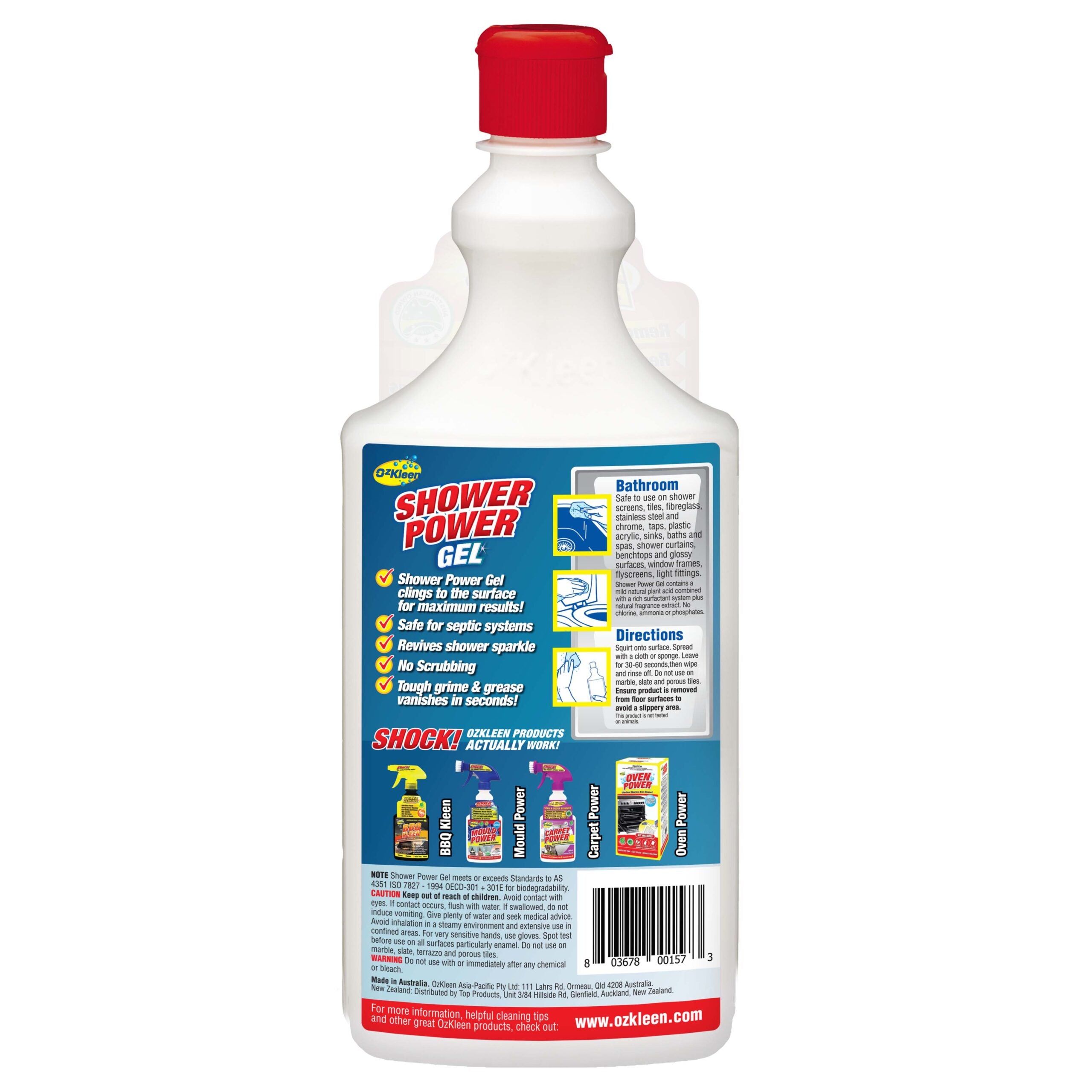 Shower Power Gel 750ml