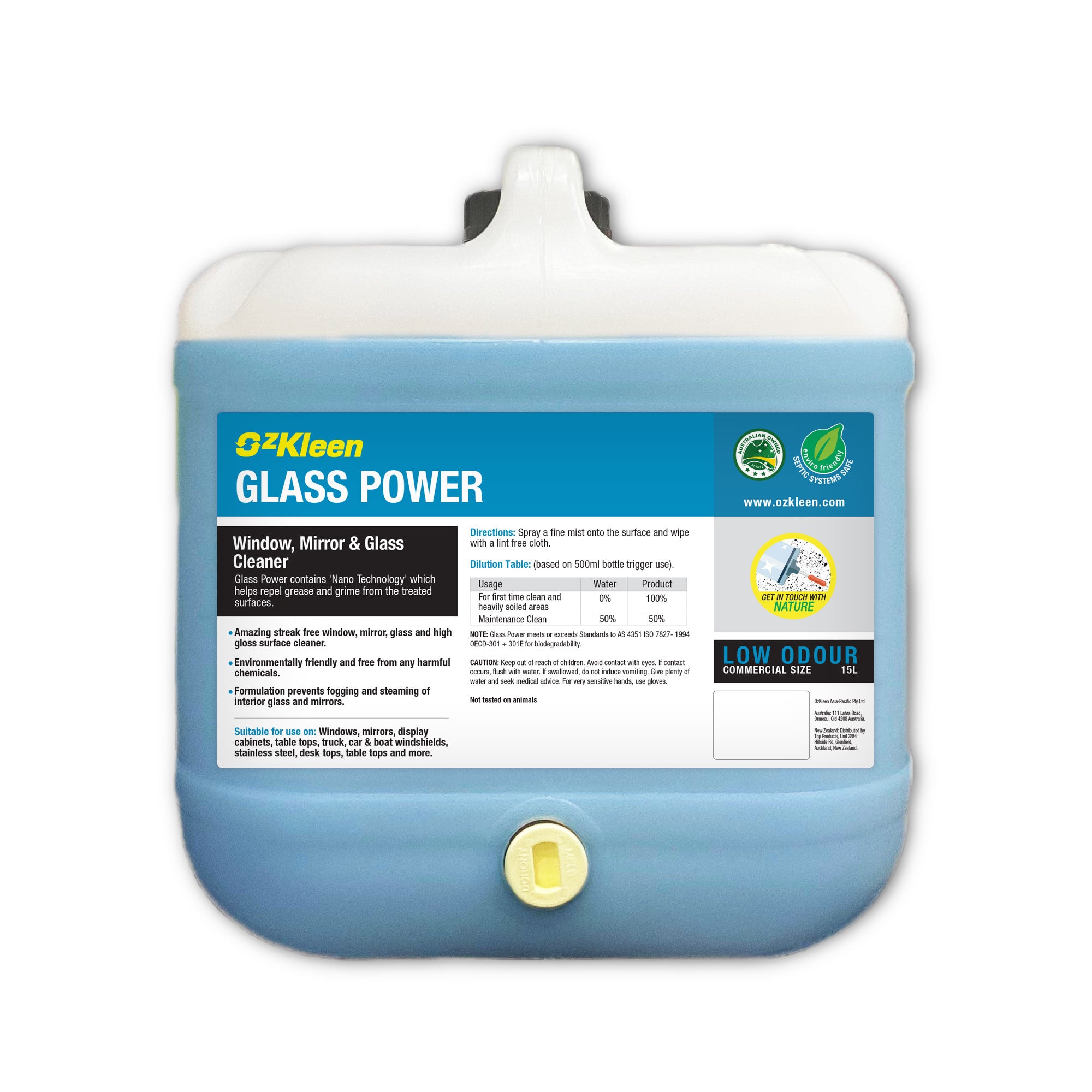 Glass Power 15LTR