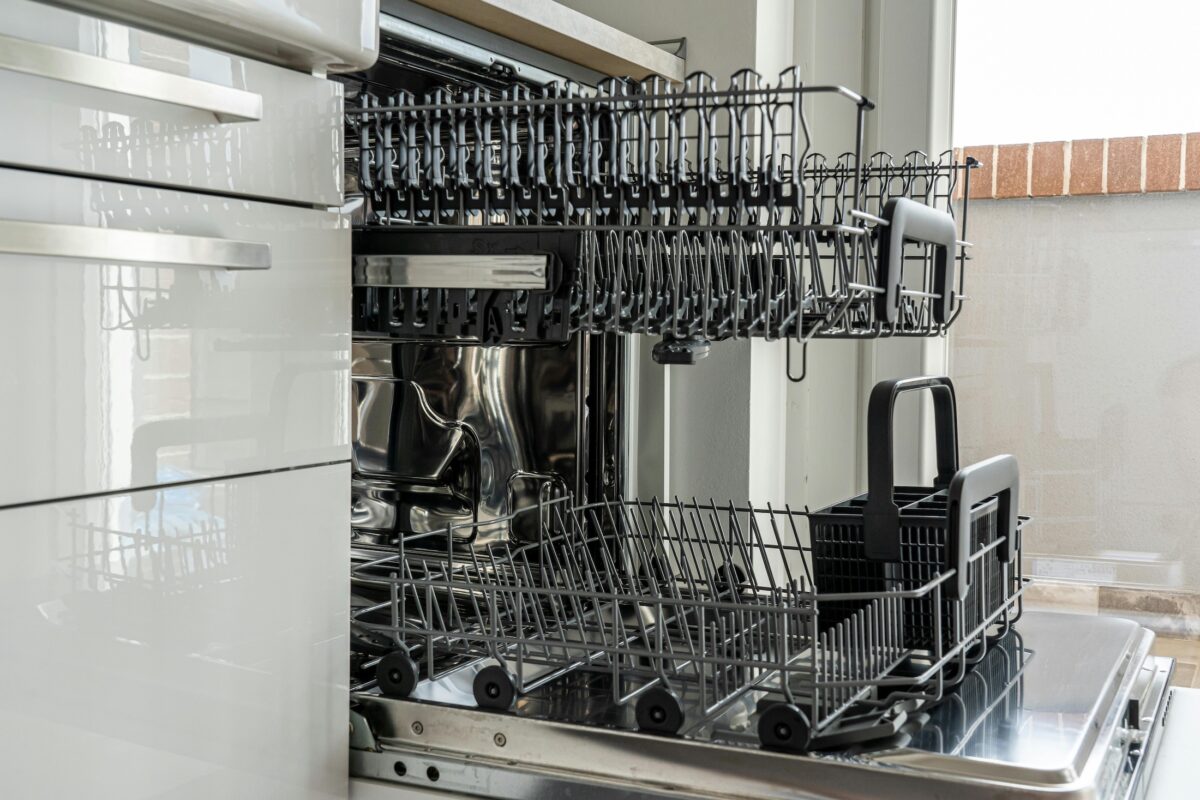 clean dishwasher in aussie home